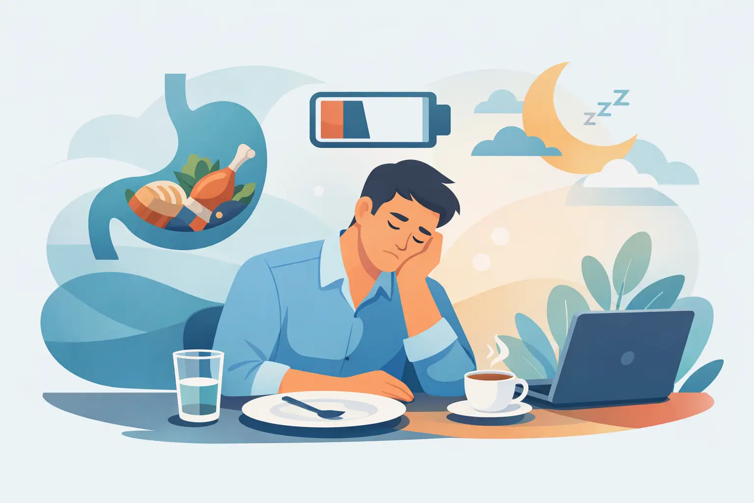 Why Low Energy After Eating Happens