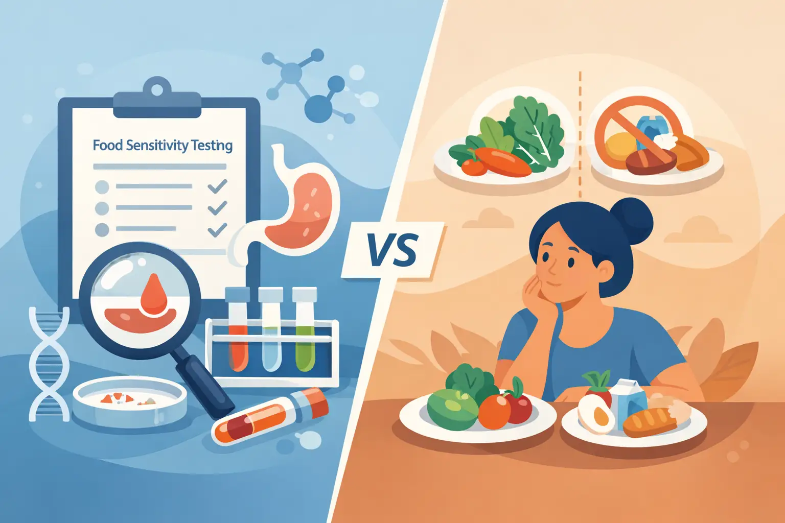 Food Sensitivity Testing vs Elimination