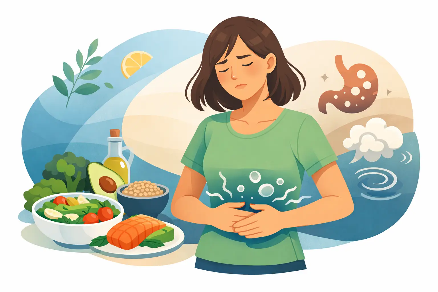 What Causes Bloating After Healthy Meals?