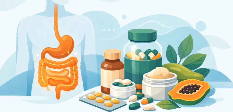 Best Supplements for Sluggish Digestion Reviewed