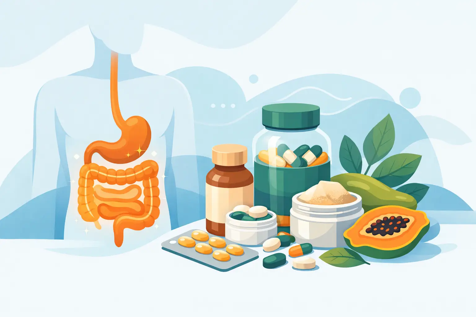 Best Supplements for Sluggish Digestion Reviewed