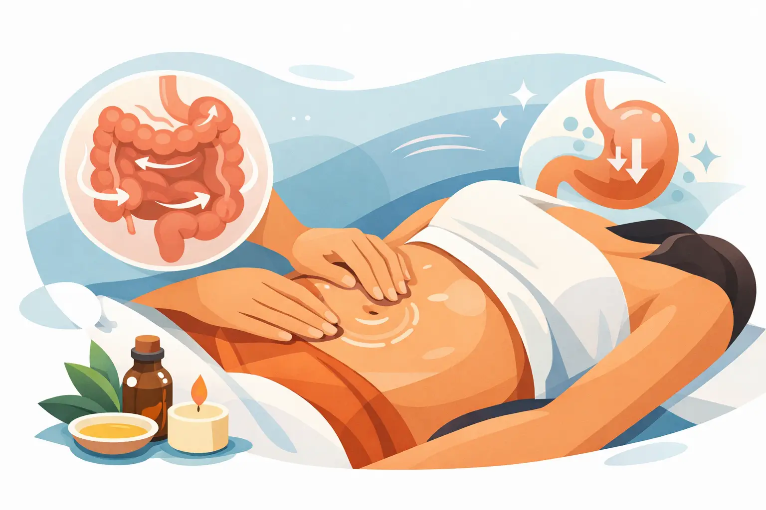 How Abdominal Massage Relieves Constipation