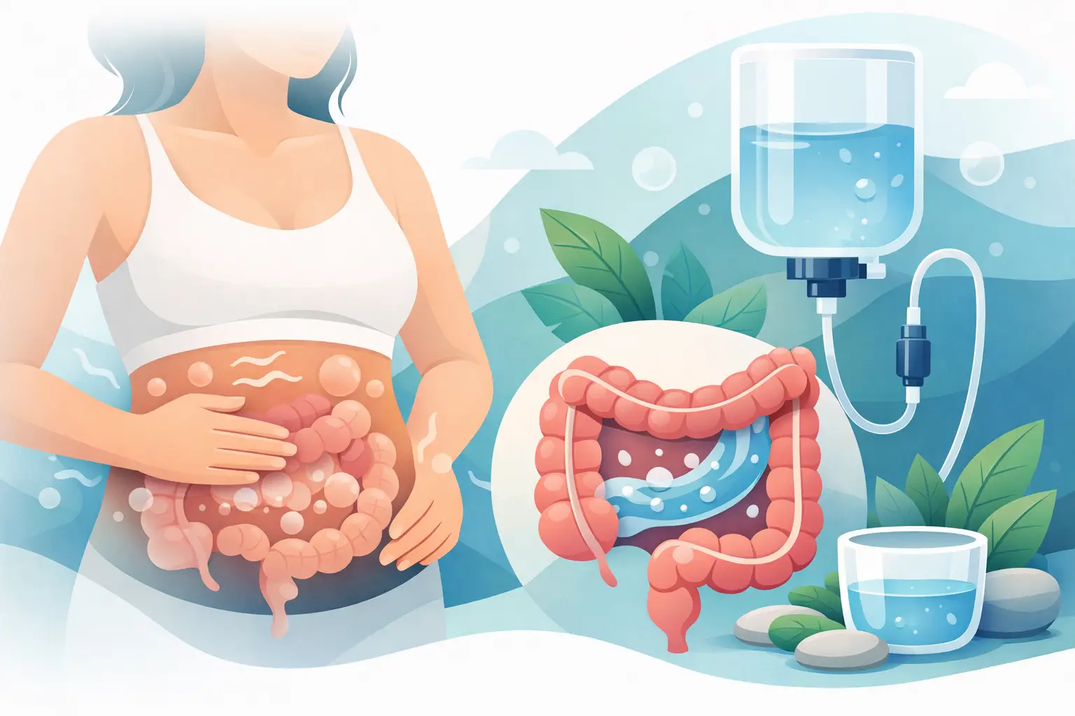 How Colonic Irrigation Helps Bloating