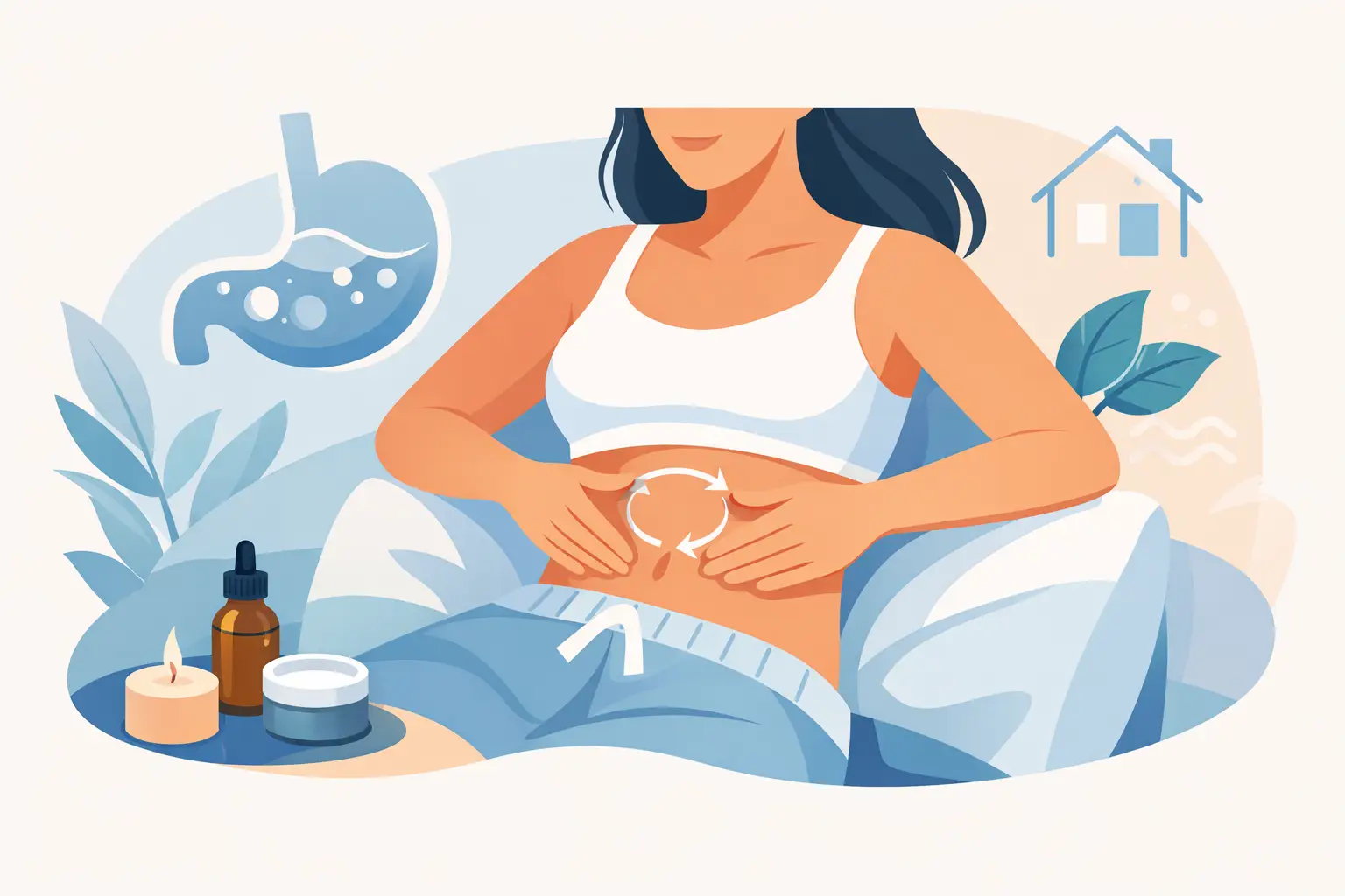 Abdominal Massage for Bloating Relief at Home