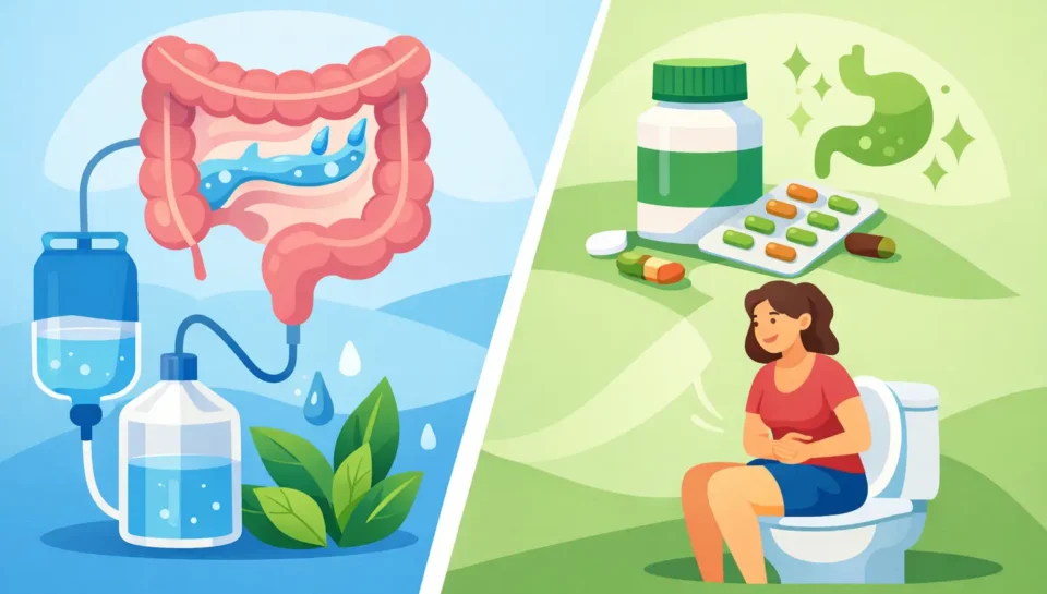 Colonic Irrigation vs Laxatives Benefits Explained