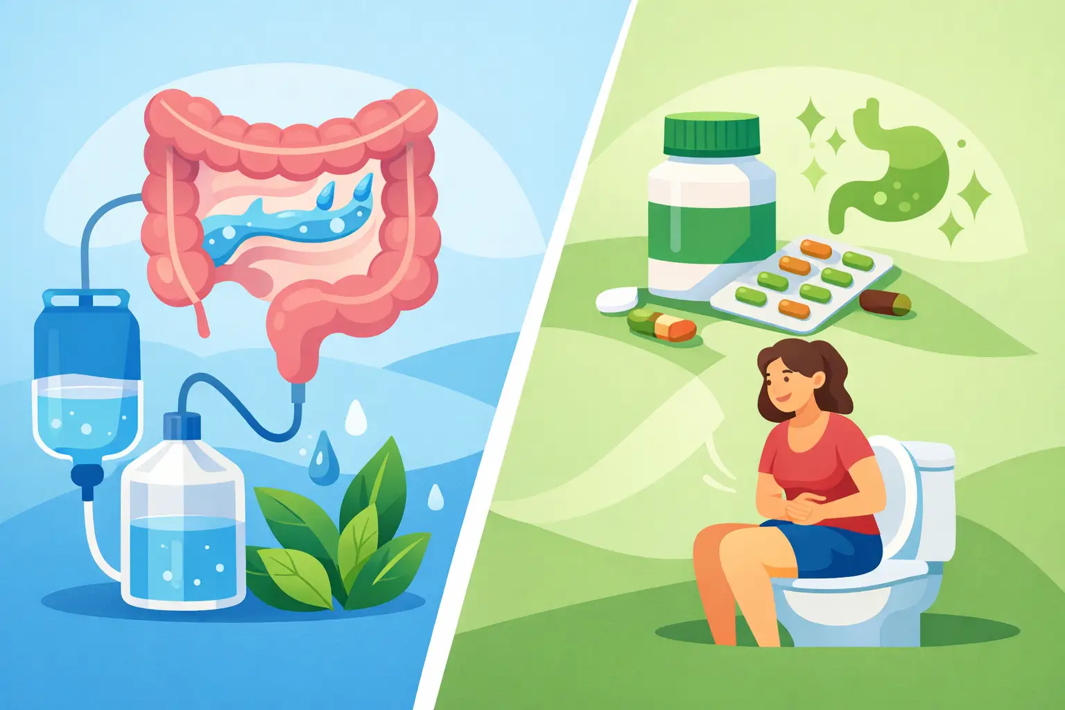 Colonic Irrigation vs Laxatives Benefits Explained